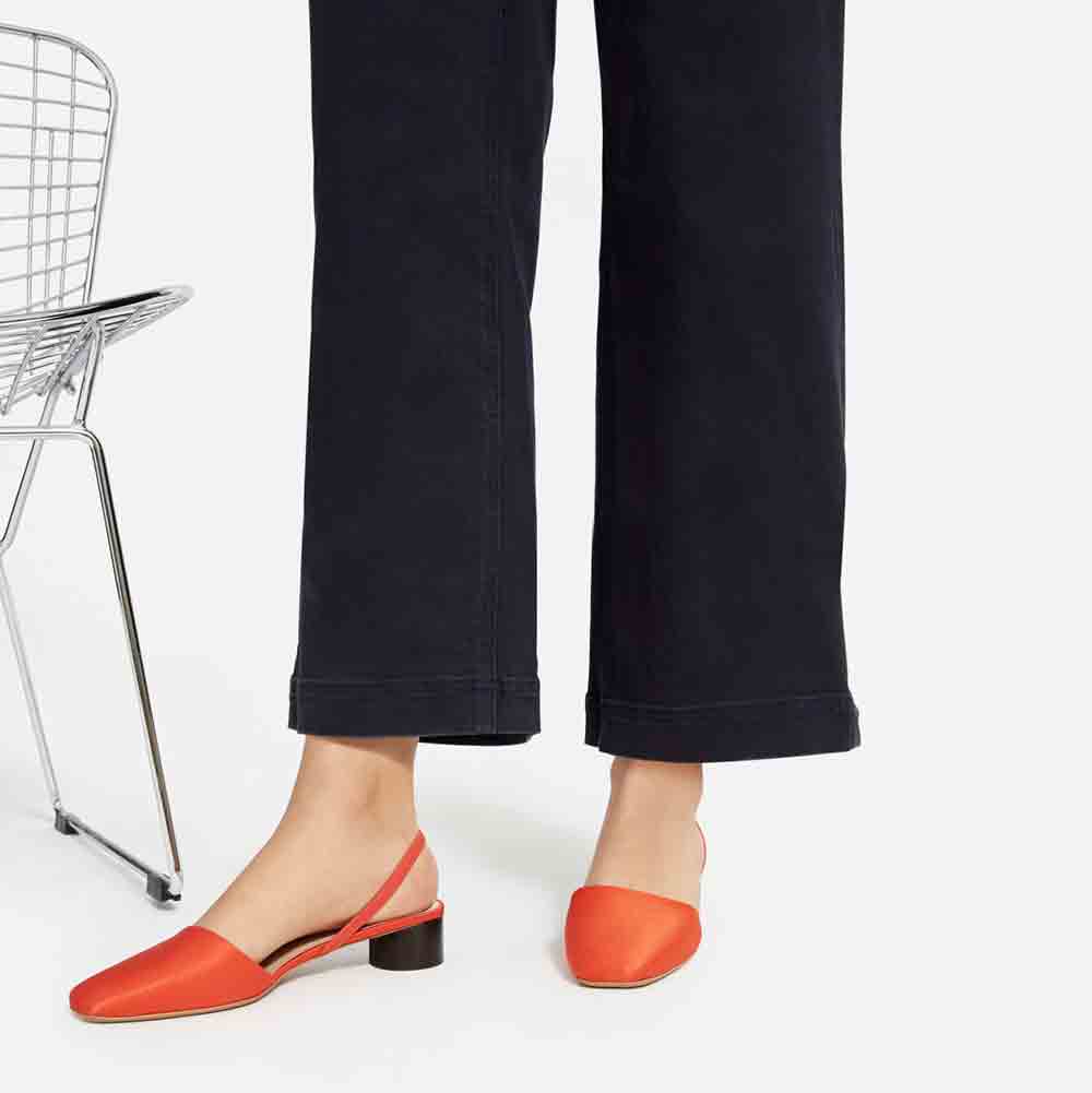 Tapered Square Toe Slingback – Image 5